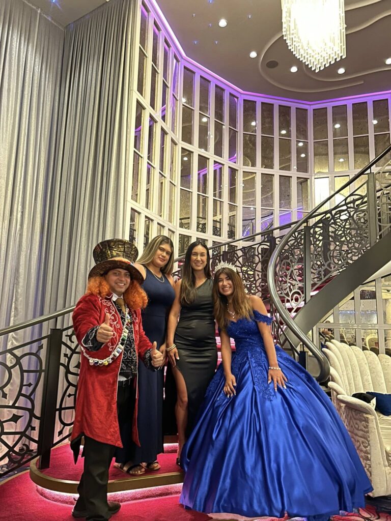 quincenera on wonder of the seas